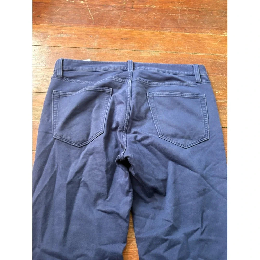 Banana Republic Traveler Slim Fit Pants Mens 32x30 Blue